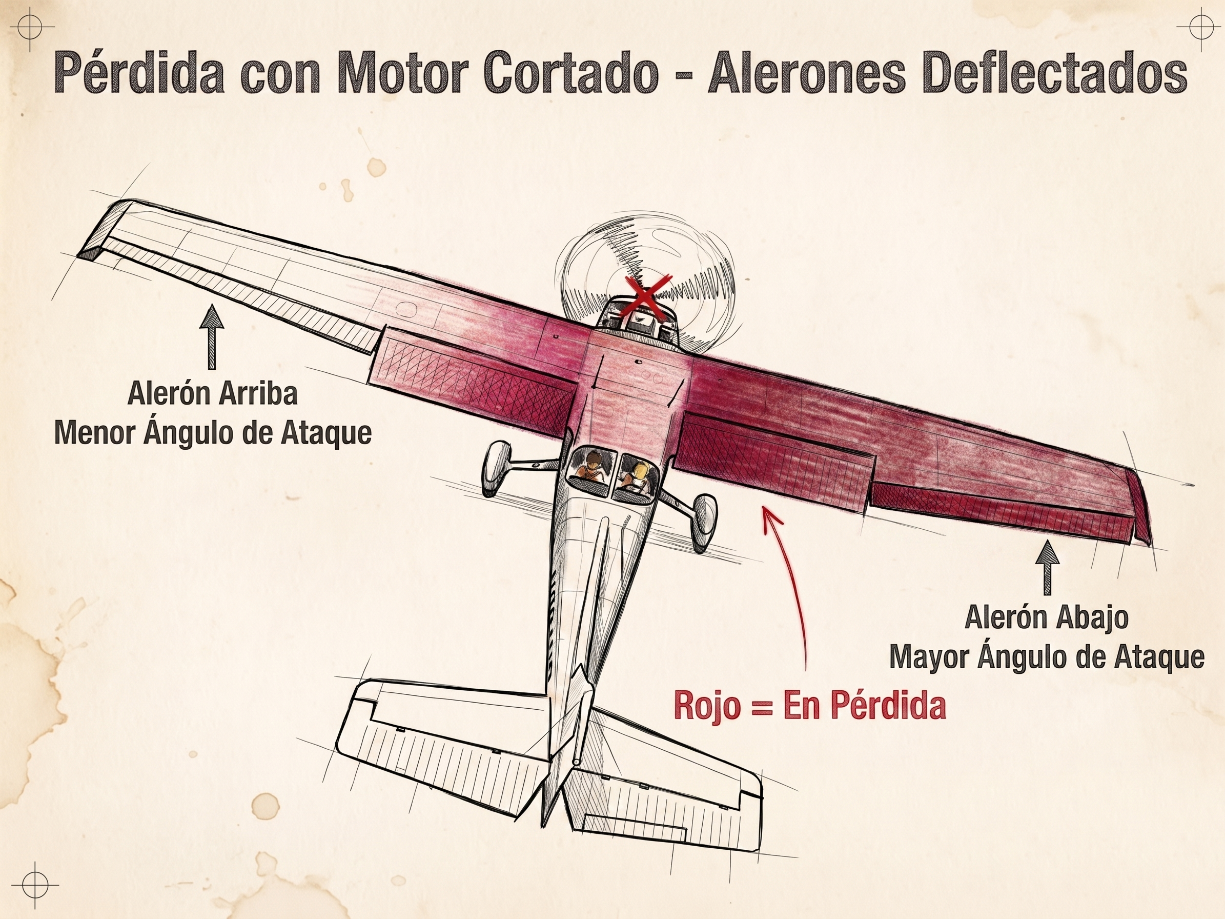 Por qué no deberías alabear en una pérdida (stall)