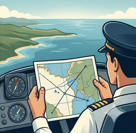 Navegación aérea para PPL y ULM: cómo no perderte en el aire